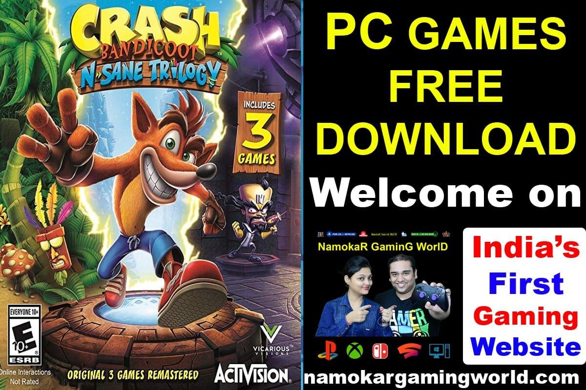 crash bandicoot video game download